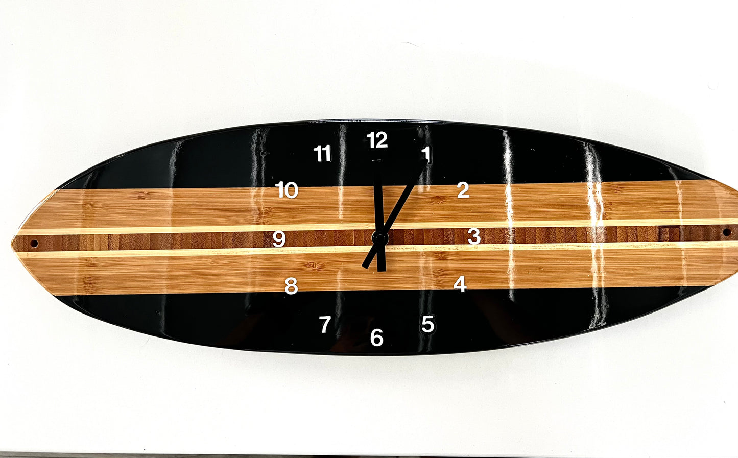 Wall Clock Surfboard Coastal Clock