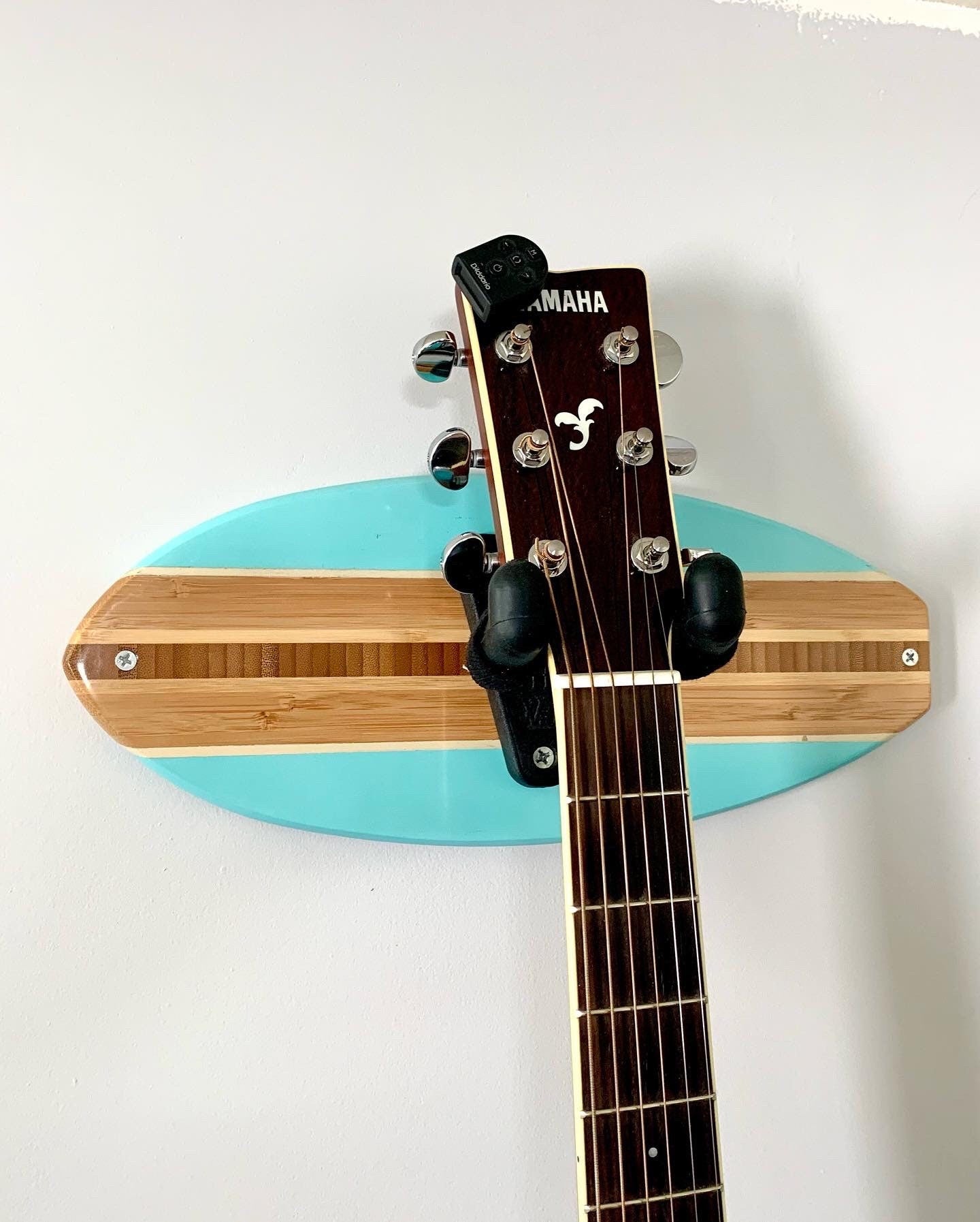 Guitar Surfboard Coastal Wall Hanger/ Mount